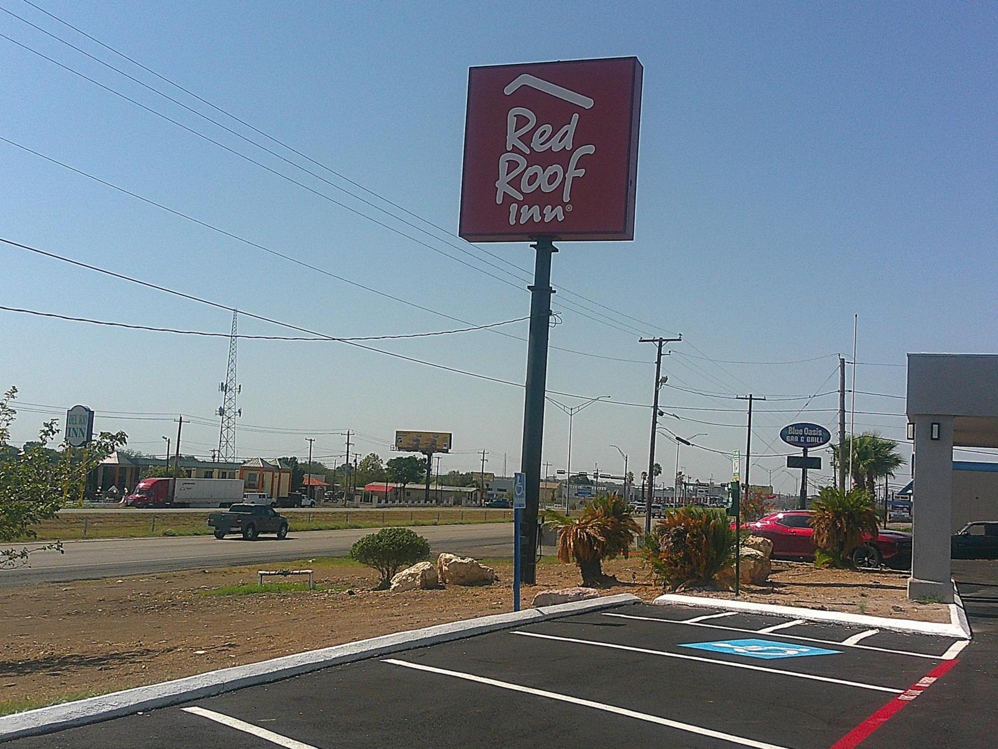 Red Roof Inn Del Rio Exterior foto